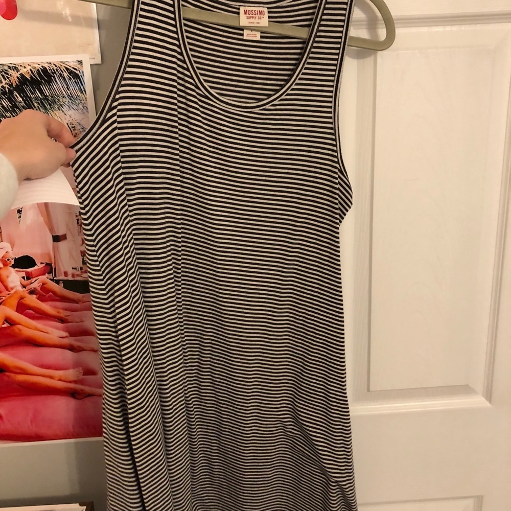 Striped flowy dress